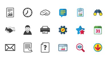 Belgeler ve iş ikonları/simgeleri