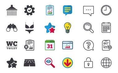 Yüzme Havuzu simgeler