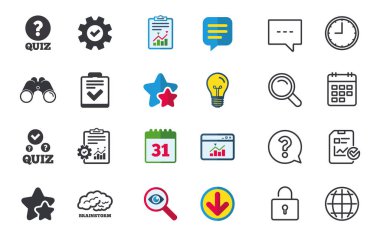 Quiz simgeler kümesi