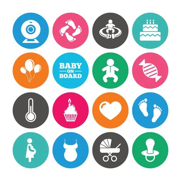 Hamilelik ve bebek bakım simgeler kümesi