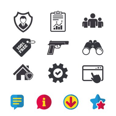 Güvenlik Ajansı simgeler