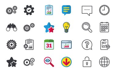 Dişli Dişli simgeler