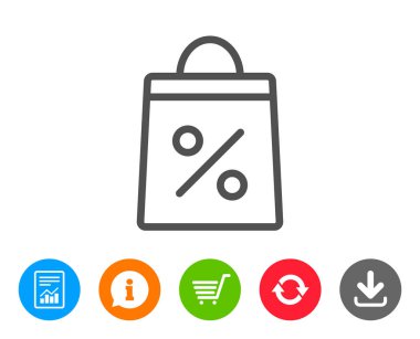 alışveriş çantası simgesi