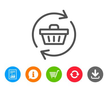 Alışveriş arabası simgesi