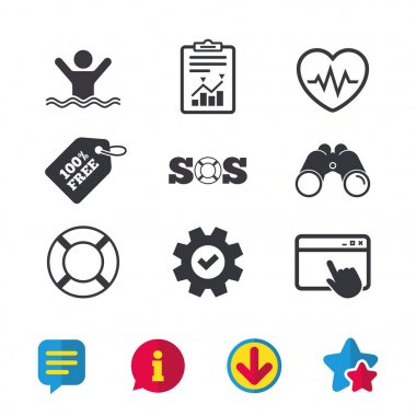 Sos lifebuoy simgesi