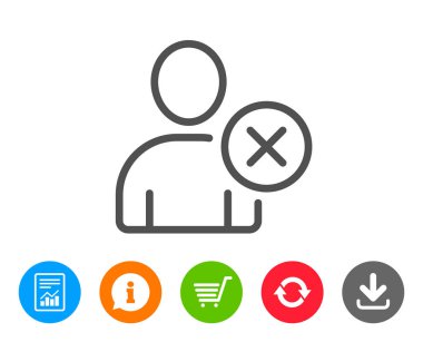 Kullanıcı çizgi simgesini Kaldır