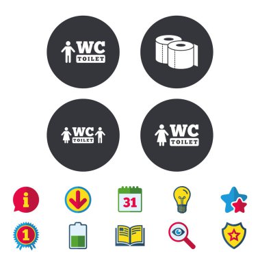 tuvalet kağıdı simgeler