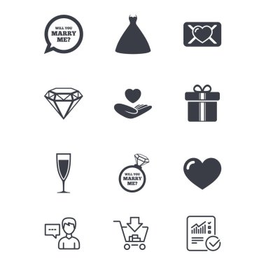 Düğün, nişan simgeler