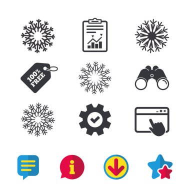 düz Icon set 