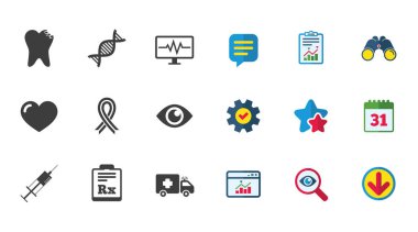 düz Icon set 