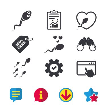 düz Icon set 