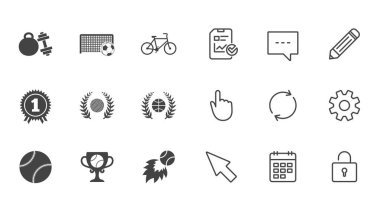 düz Icon set 