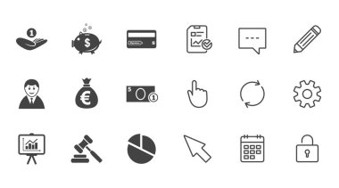 düz Icon set 