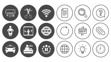 düz Icon set 