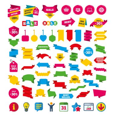 düz Icon set 