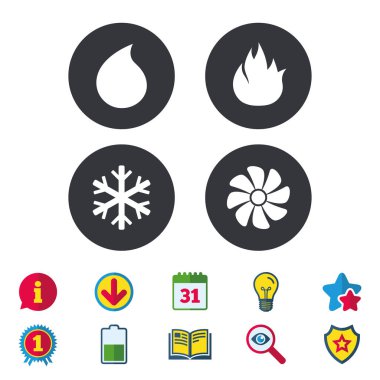 düz Icon set 