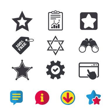 düz Icon set 