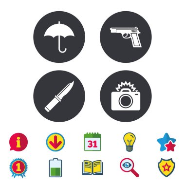 düz Icon set 