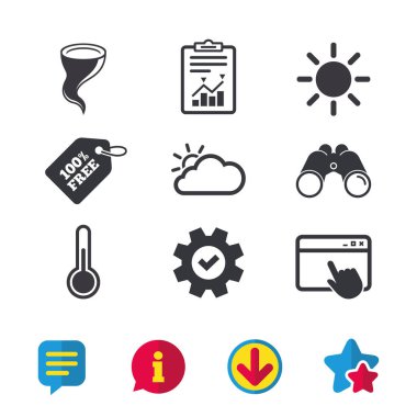 düz Icon set 