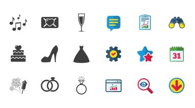 Düğün, nişan simgeler