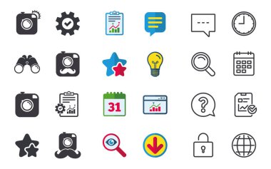 düz Icon set 