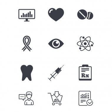 düz Icon set 