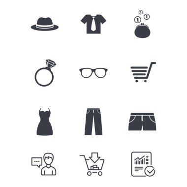 düz simgeler kümesi 