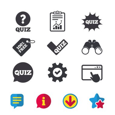 düz Icon set 