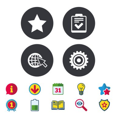 düz simgeler kümesi 