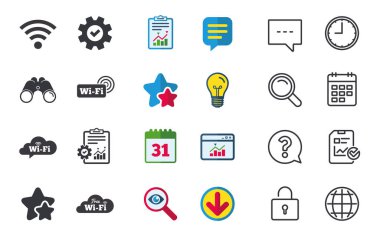 düz Icon set 