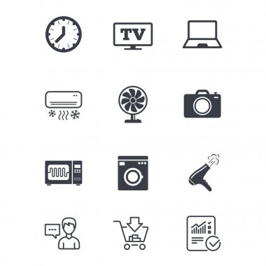 düz Icon set 