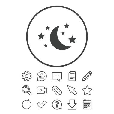 düz Icon set 