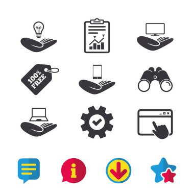 düz simgeler kümesi 