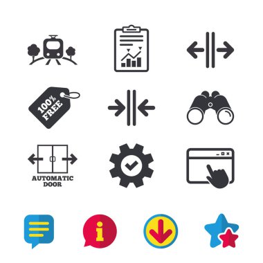 düz Icon set 