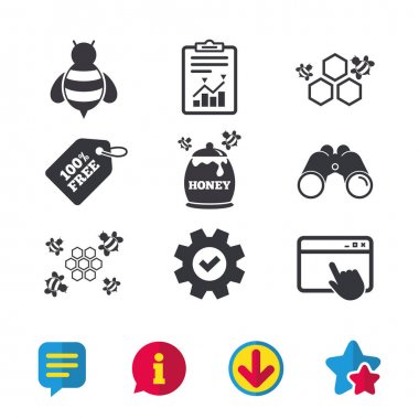 düz Icon set 