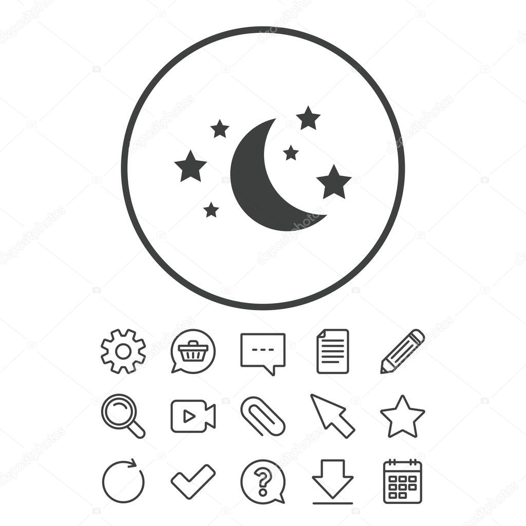 Flat icon set 