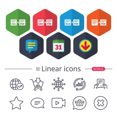 Dışa aktarma dosya işaretleri.