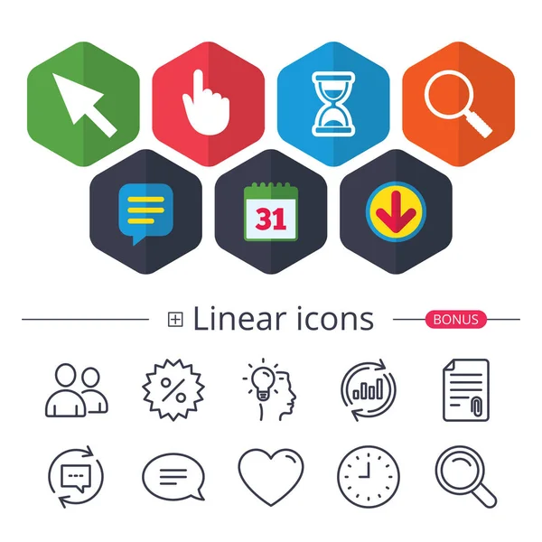 Fare imleci simgesi. 