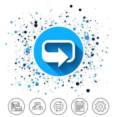 Daire arka plan düğmesini