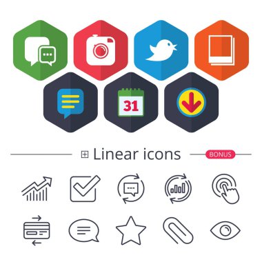 Takvim, konuşma balonu