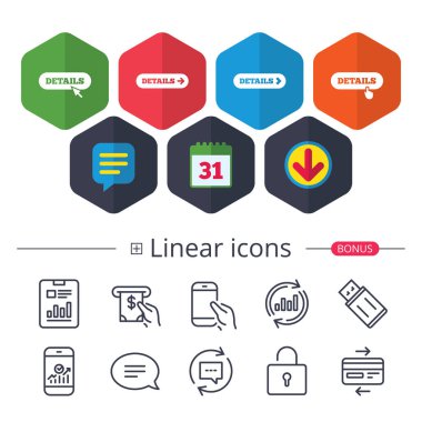 ok ayrıntılarla. daha fazla simge ve imleç.