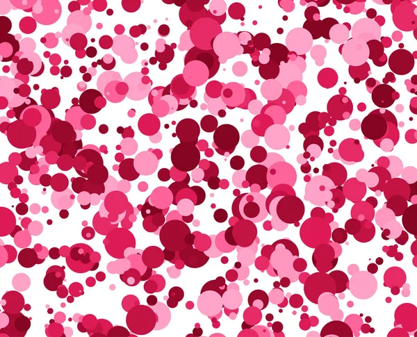 Abstract Red, Pink Circles background. — Stock Vector