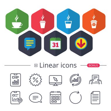 kahve fincanı simgesi. 