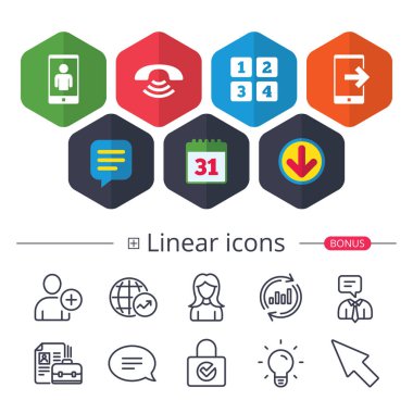 Telefon simgeleri. Çağrı Merkezi desteği 