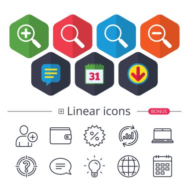 Büyüteç cam kutsal kişilerin resmi. 