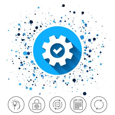 Service simgesini. Karikatür