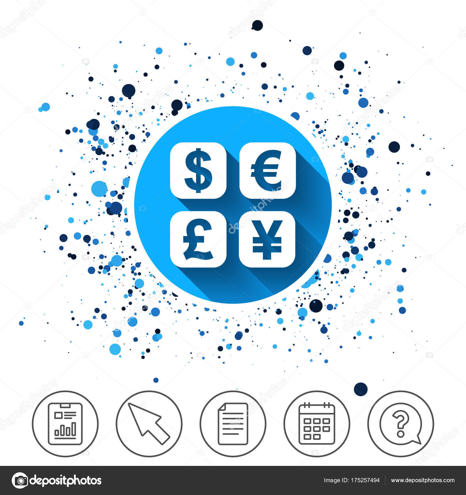 currency exchange sign icon