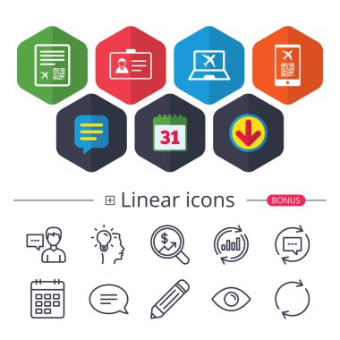 Tarama QR kodu simgesini. Yatılı uçuş işareti geçmek.