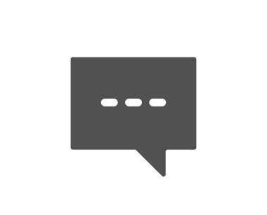 Sohbet basit simgesi