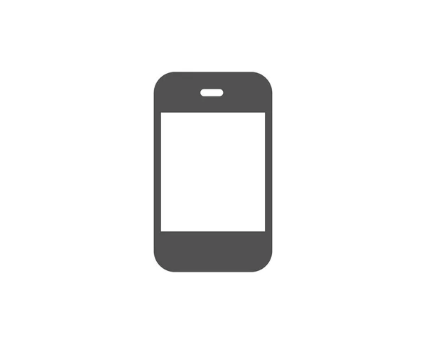 Smartphone Flat Icon Vector Illustration — Stock Vector